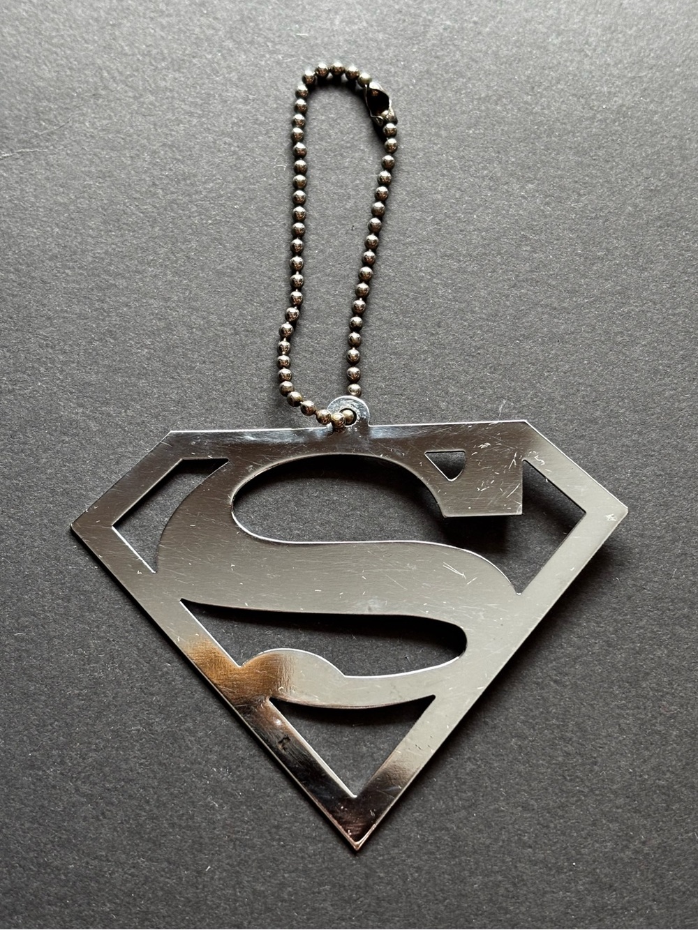 Superman S Logo Metal Keychain Silver | DC Comics | Superman Fandom